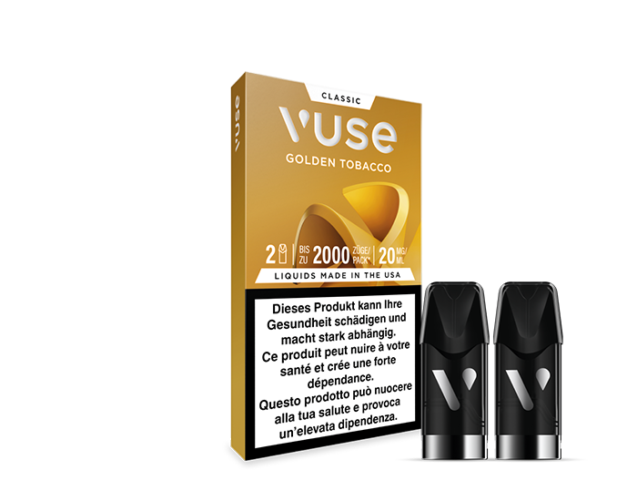 Vuse Duo Pods Golden Tobacco 20mg/ml