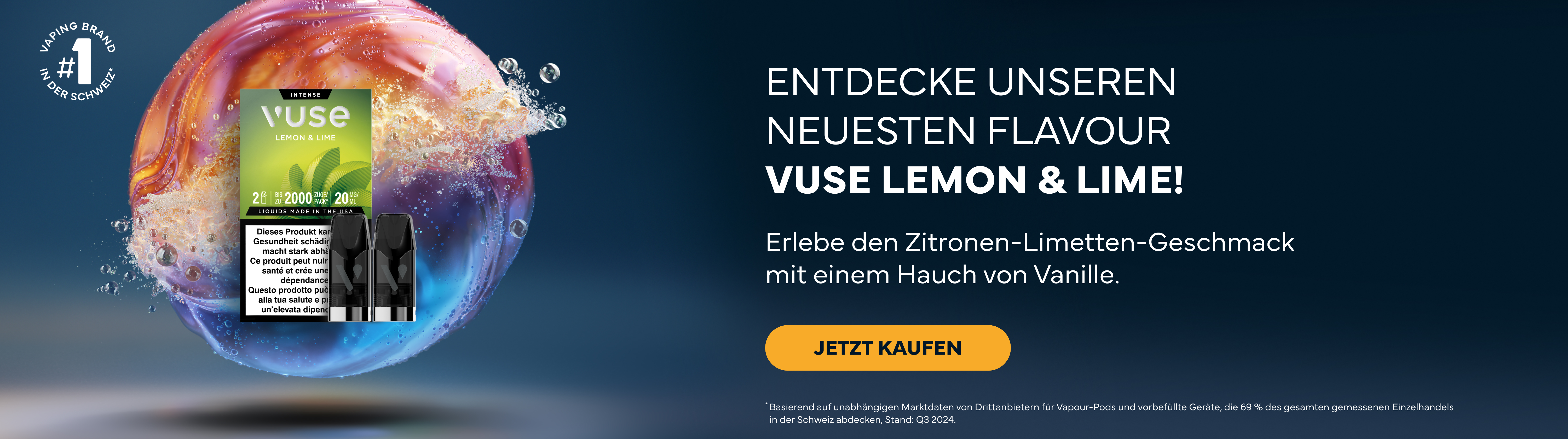 Vuse Lemon Lime Desktop banner 