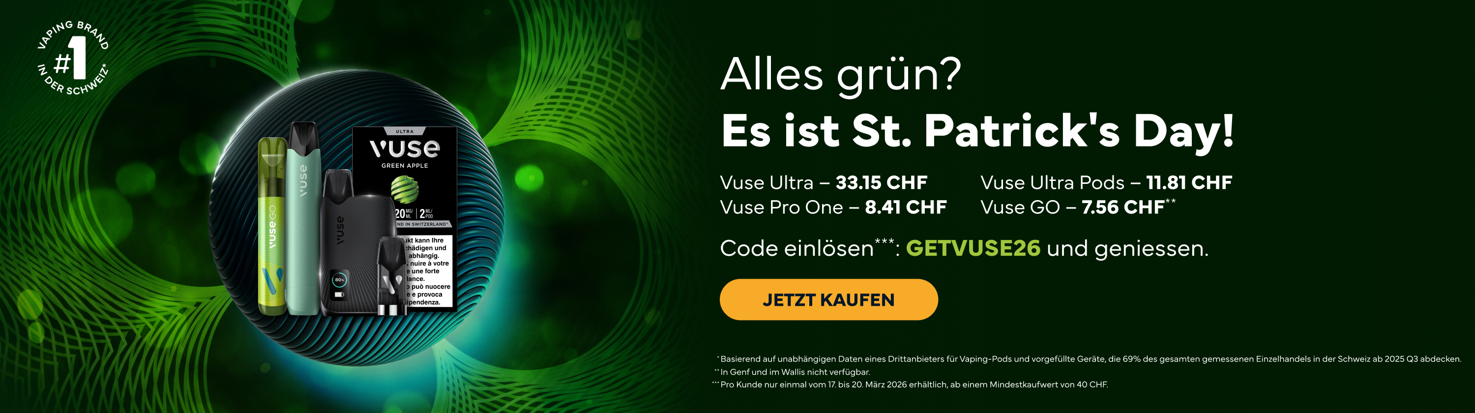 St Patricks desktop banner