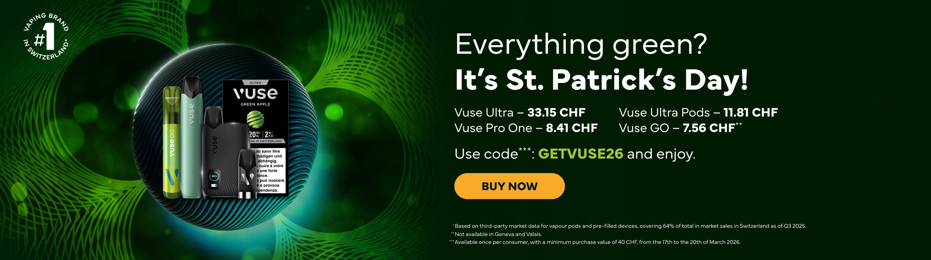 St Patricks desktop banner